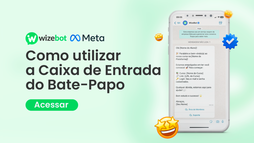 Caixa de entrada do bate-papo da wizebot